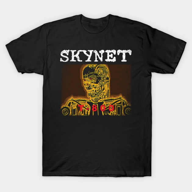 Skynet T-Shirt by Daletheskater